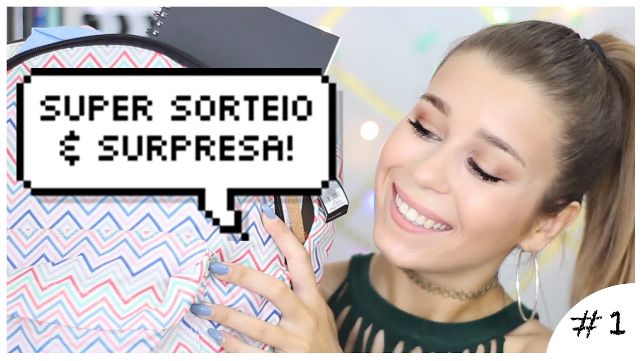 SUPER SORTEIO + SURPRESA! ♡ Regresso às Aulas | EP.1