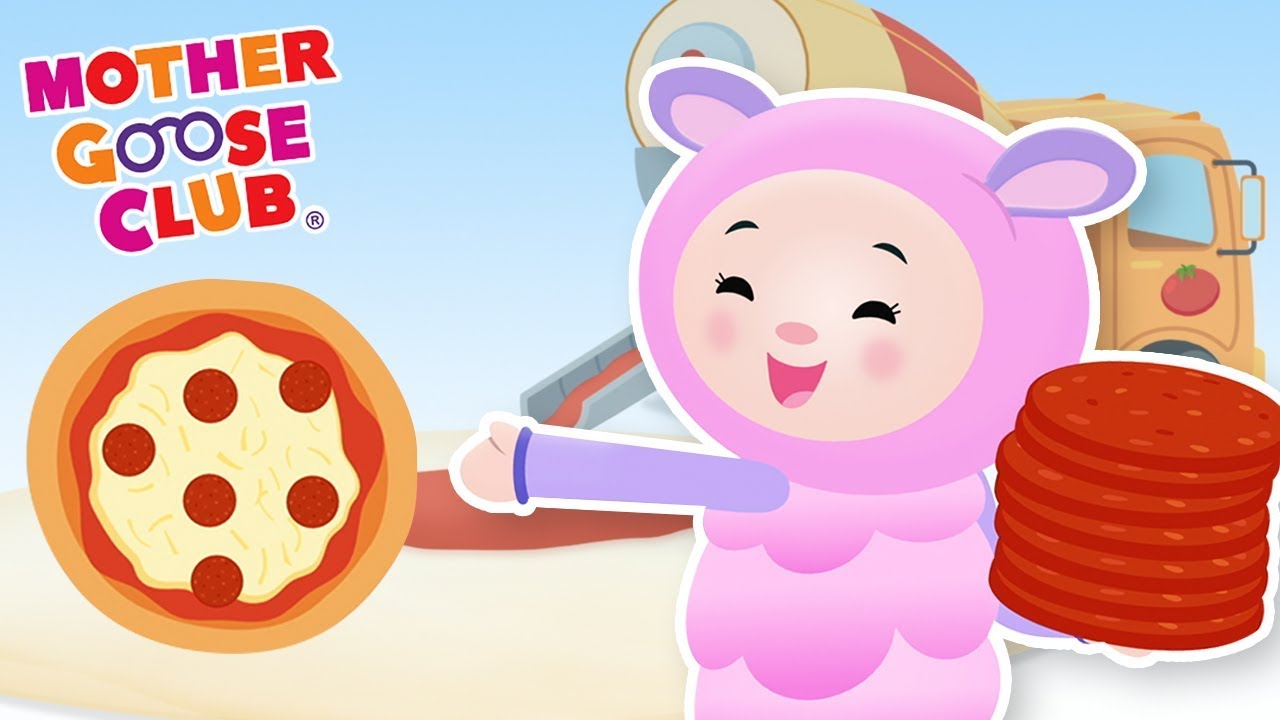 Let's Make a Pizza + More | Mother Goose Club Nursery Rhymes