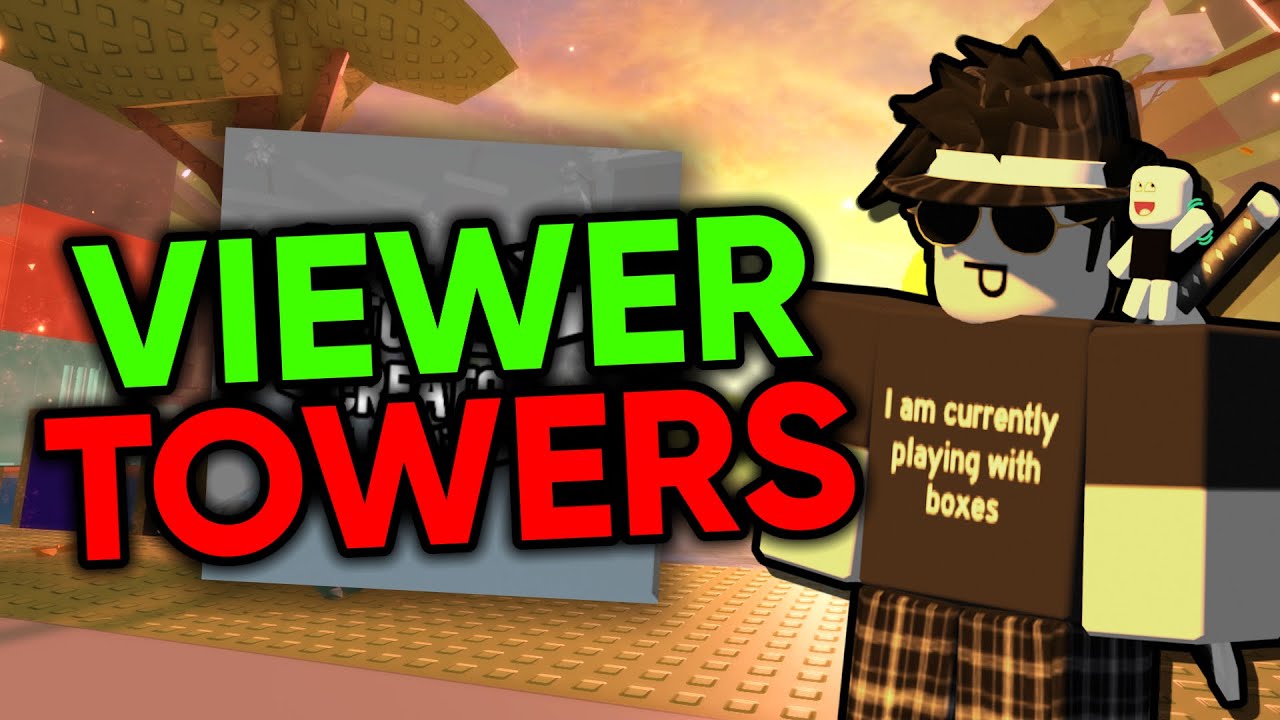 Playing your DIABOLICAL Roblox Towers! (Viewer Towers)