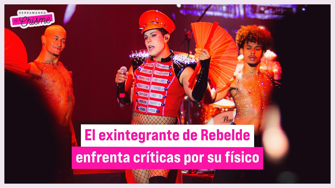 DeC |&nbsp;Christian Ch&aacute;vez desata cr&iacute;ticas por su aspecto f&iacute;sico y su vestuario tras concierto en Brasil