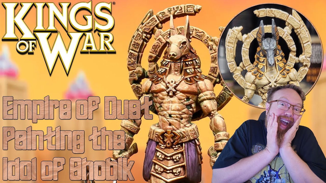Kings of War: Empire of Duty: Покраска идола Шобика шаг за шагом