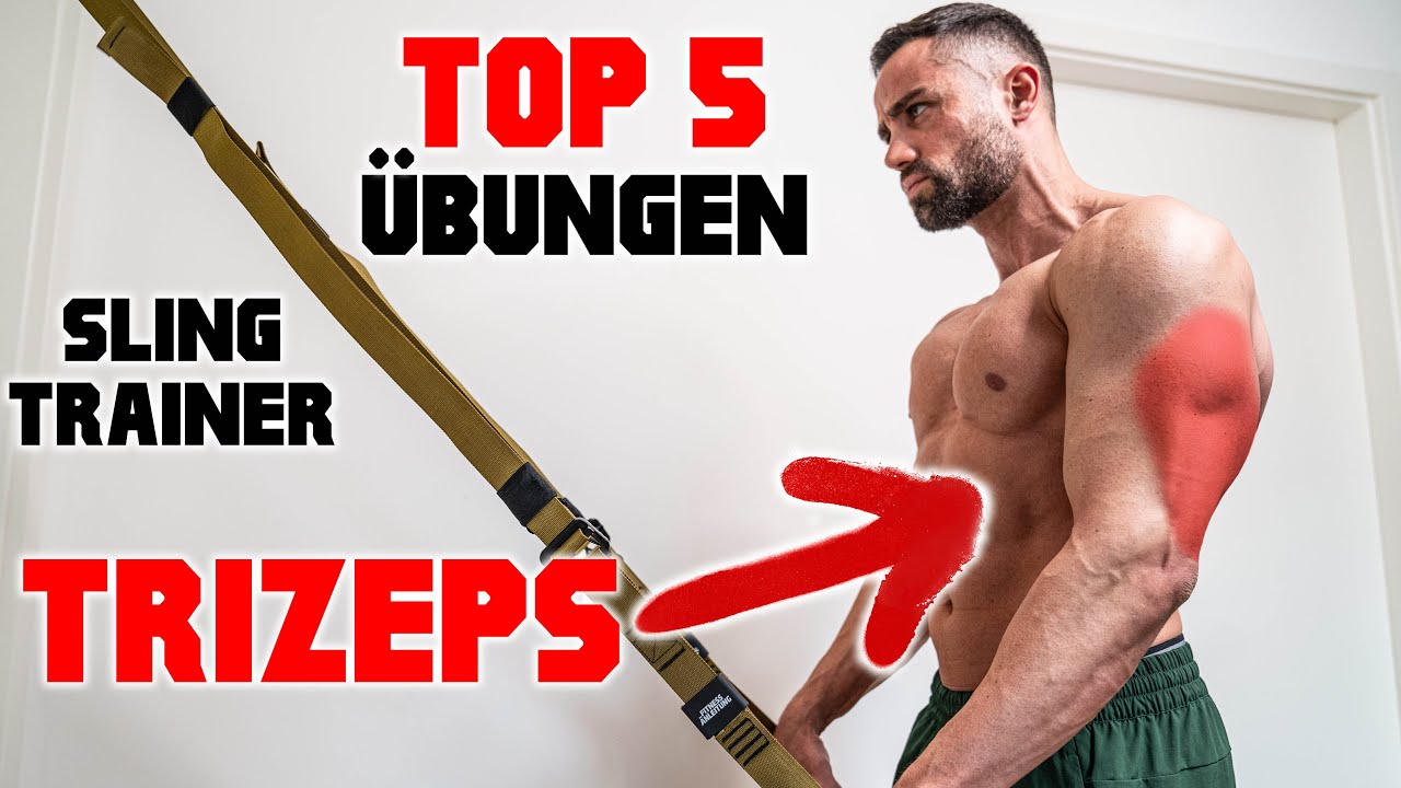 Starker Trizeps mit dem Sling Trainer (TOP 5 Übungen)