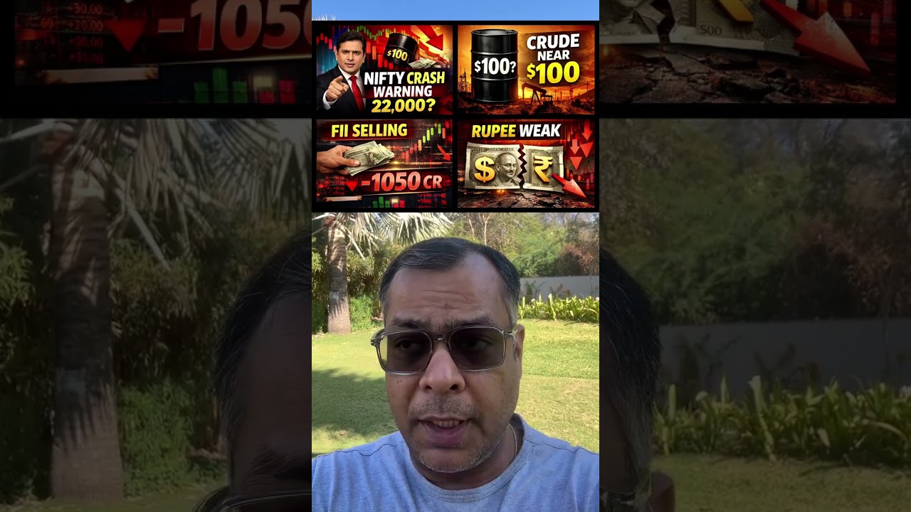 Markets look calm&hellip; but the risks are building &bull;| Oil nearing $100| Rupee weak| FII selling contin