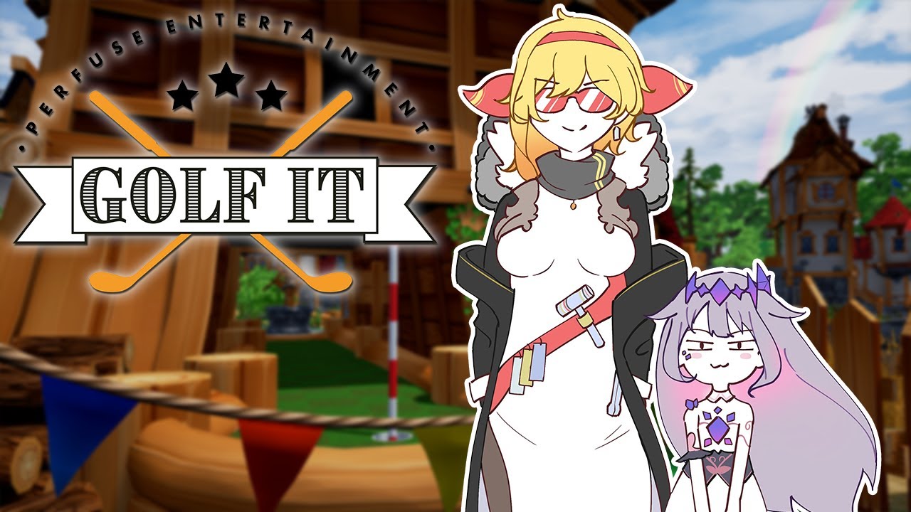 【GOLF IT!】Golf with KAELAAAAAAAAA (#grindstone collab)