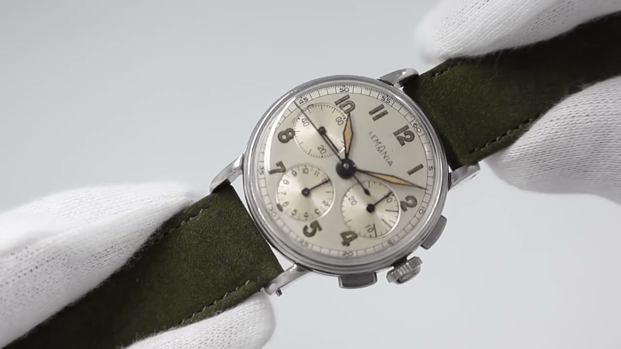 LEMANIA レマニア Ref.167 Cal.27CHRO-C12 1940年代【スイートロード公式】#時計紹介 #vintagewatch #ヴィンテージ時計