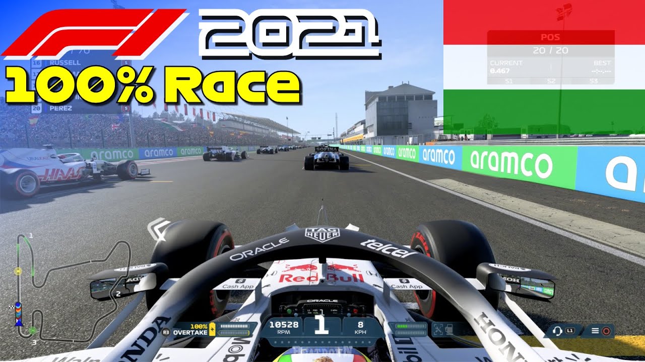 F1 2021 - Let's Make Pérez World Champion #10: 100% Race Hungary | PS5