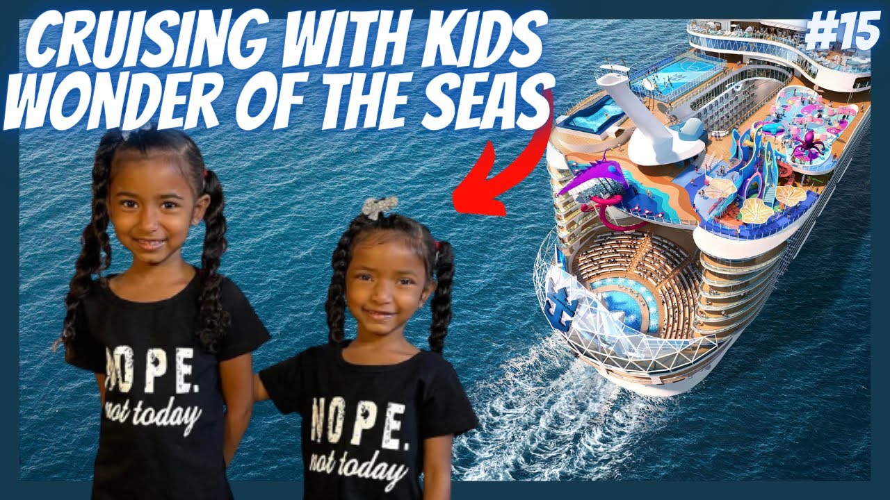 Things to do with kids on Wonder of the Seas! Royal Caribbean's BIGGEST cruise ship in the world!