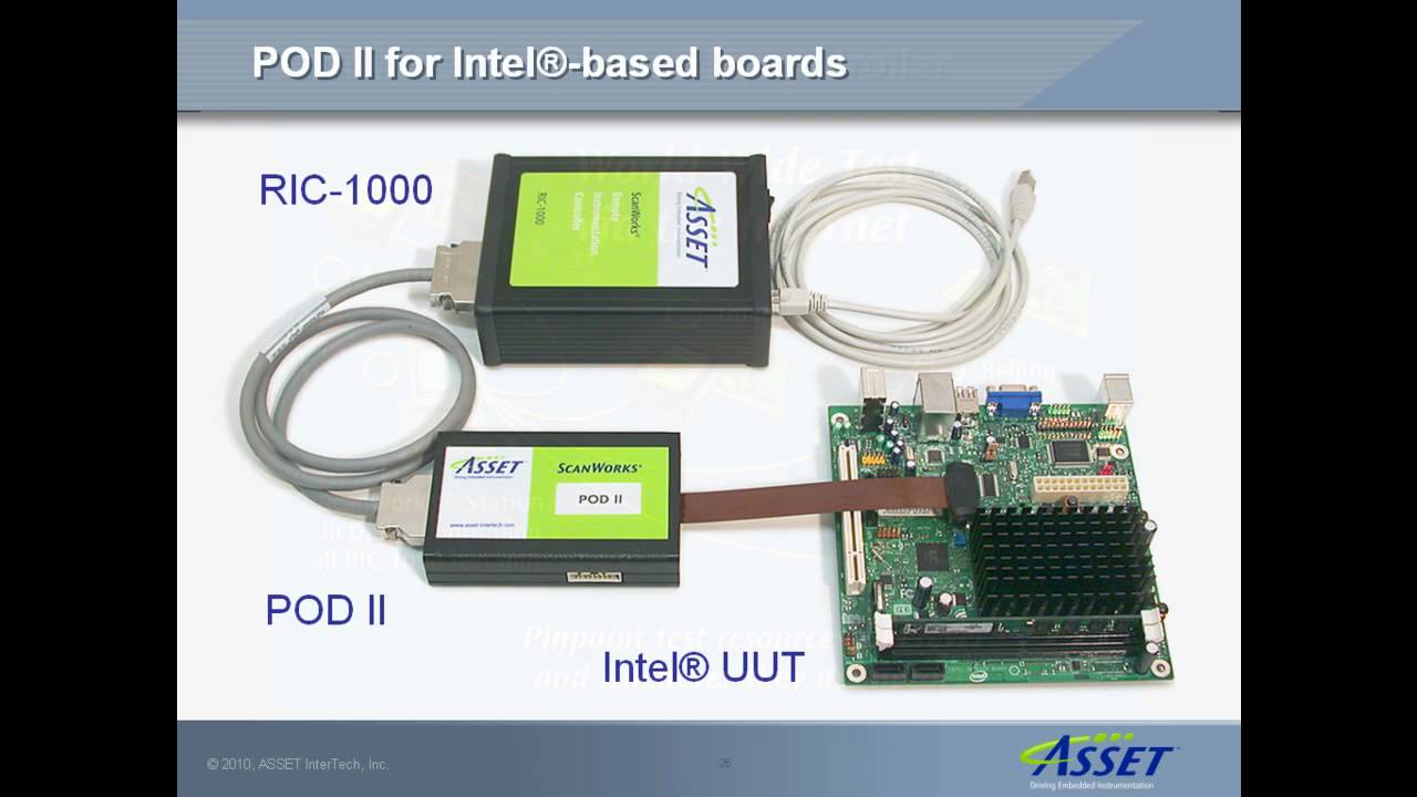 ASSET InterTech - ScanWorks&reg; Processor-Controlled Test
