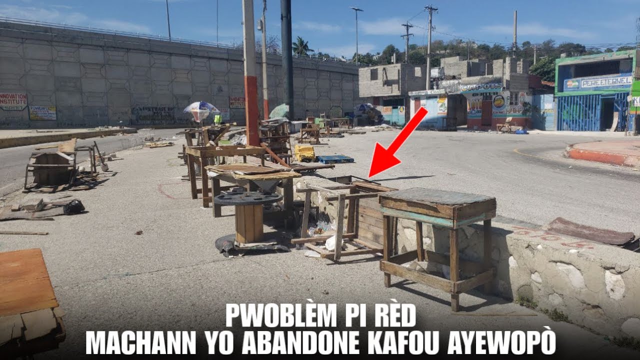 FLASH! PWOBLÈM PI RÈD kafou ayewopò blanch kou koton machann yo sèmante yo poko ap tounen
