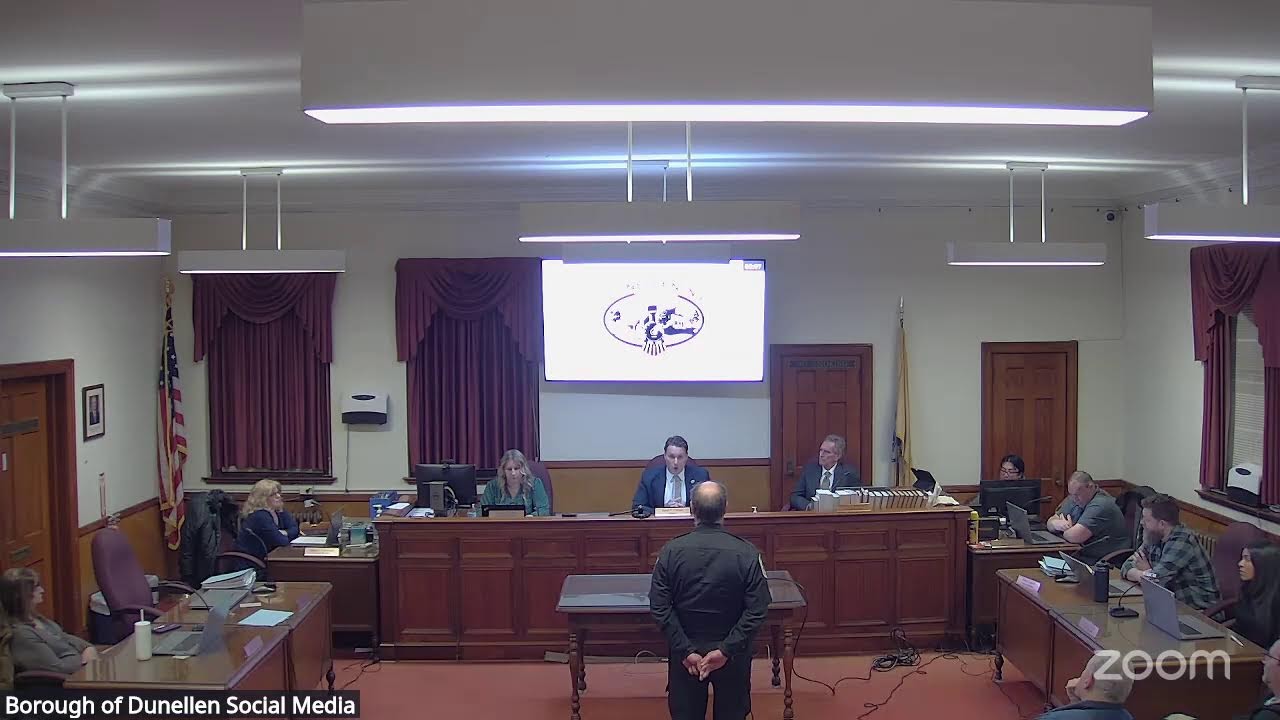 Dunellen Borough Council Meeting 3/2/26