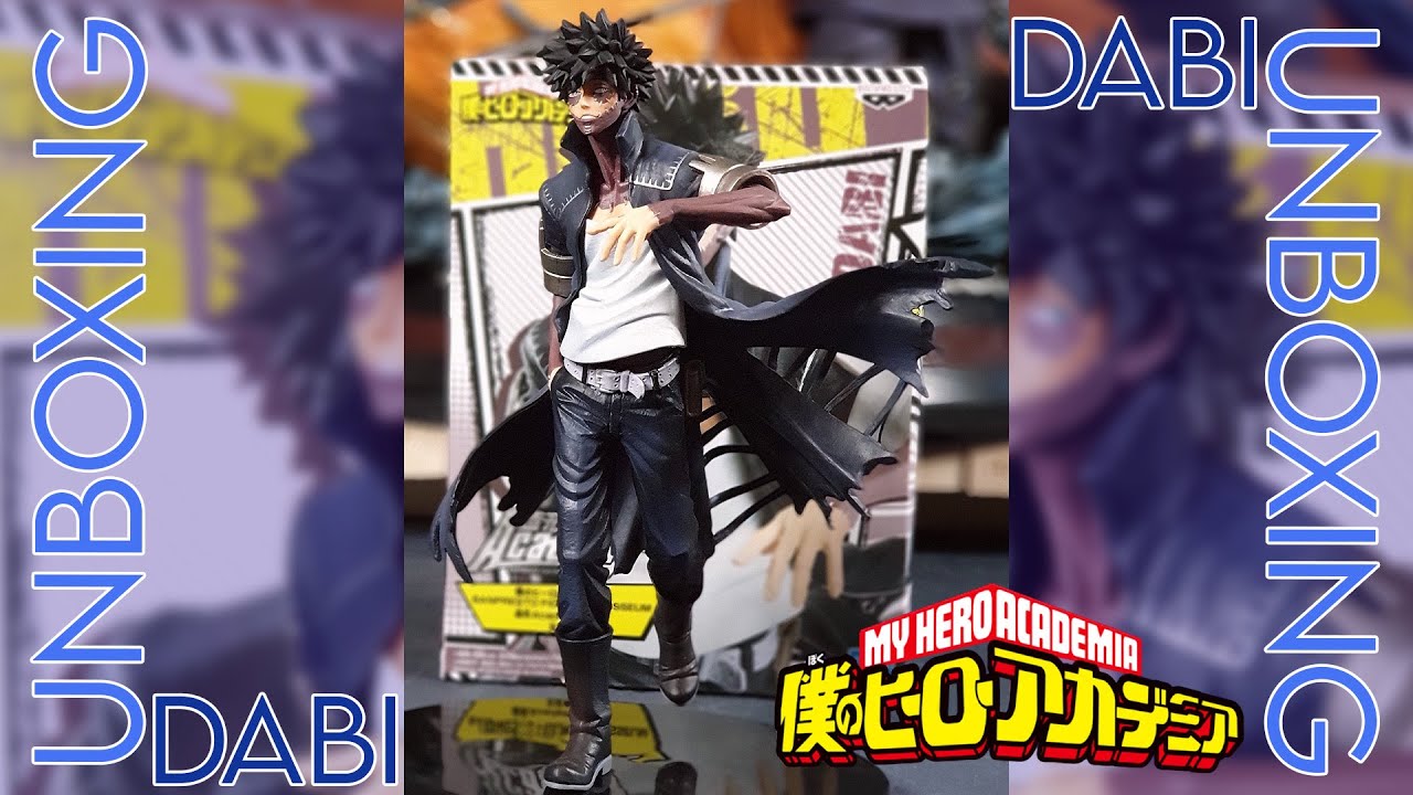 UNBOXING FIGURINE ALIEXPRESS #44 BANPRESTO - BWFC - DABI - MY HERO ACADEMIA