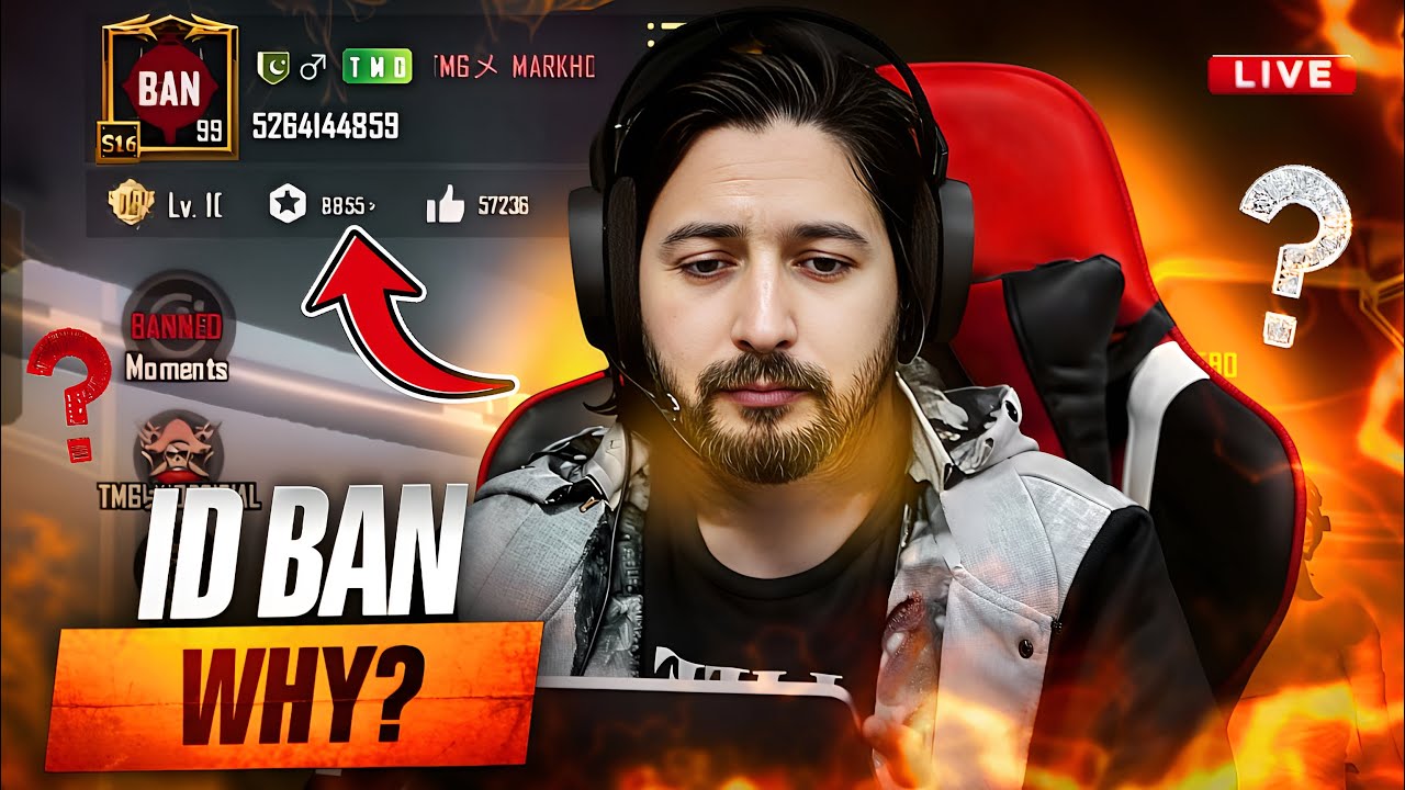 WHY PUBG😥 ID BAN WITHOUT ANY REASON ? NEED HELP | TMG MARKHOR