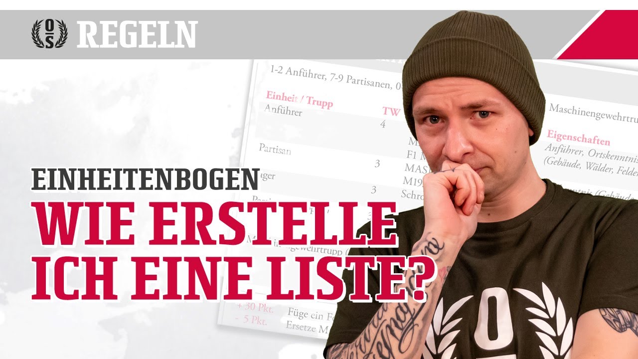 Operation Squad - Wie erstelle ich eine Liste?