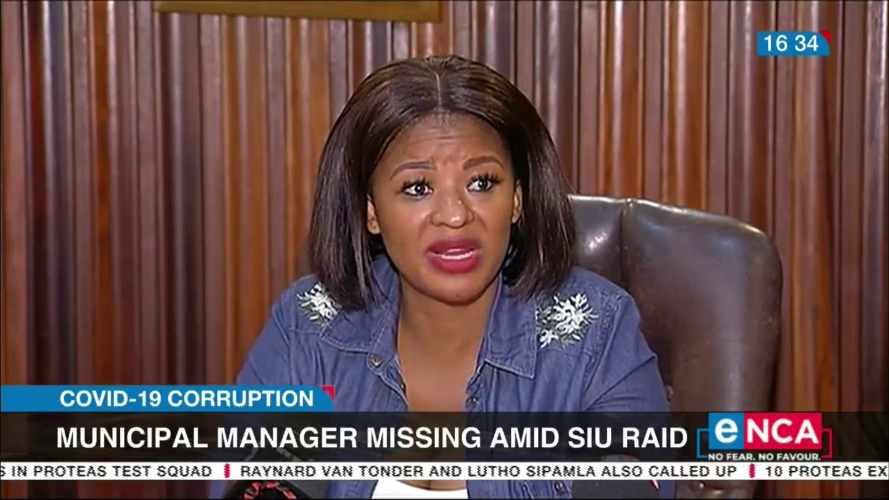 Municipal manager missing amid SIU raid