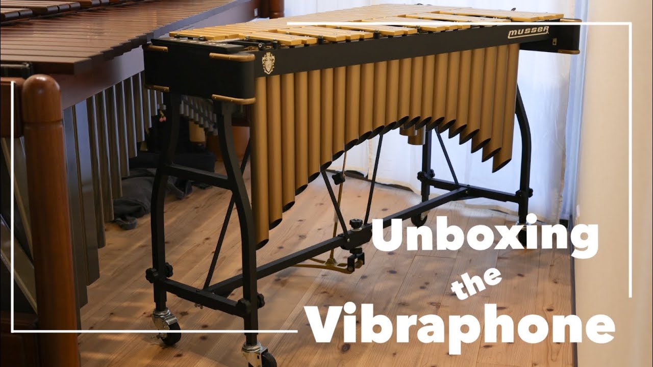 Unboxing the Musser M55 | Vibraphone | ビブラフォン |