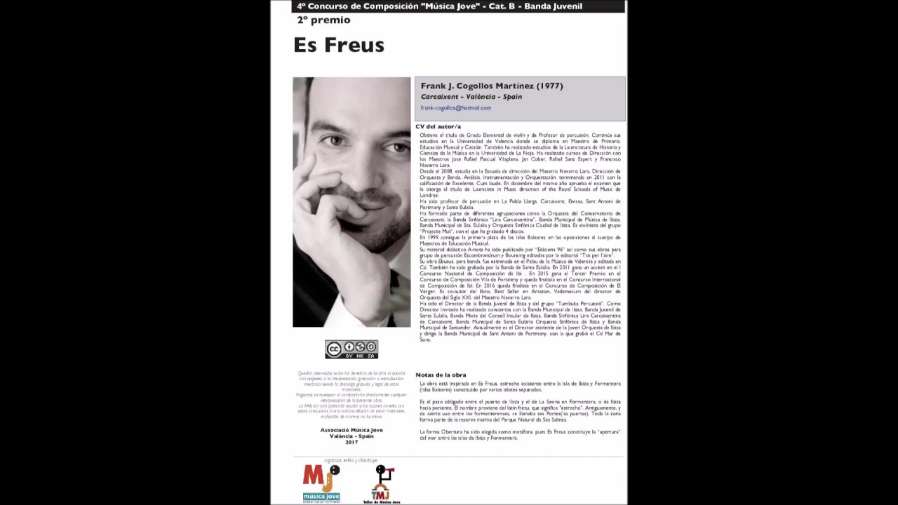 Es Freus. Frank J. Cogollos