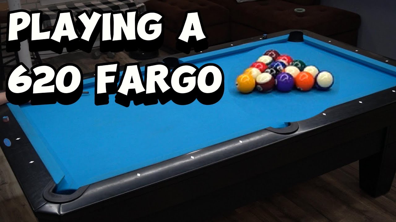 Can I beat a 620 Fargo Player?  8 Ball Match!