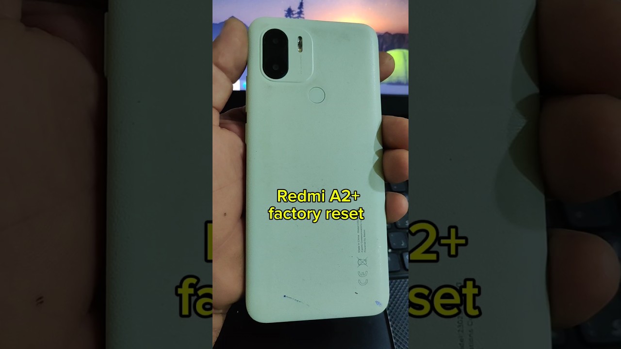 Redmi A2 Plus | factory reset | hard reset