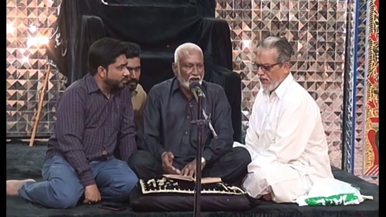 imam HUSSAIN a.s Chehlum jo karbala me.Chehlum Marsia Ghayyoor Mohsin Haydari 2018