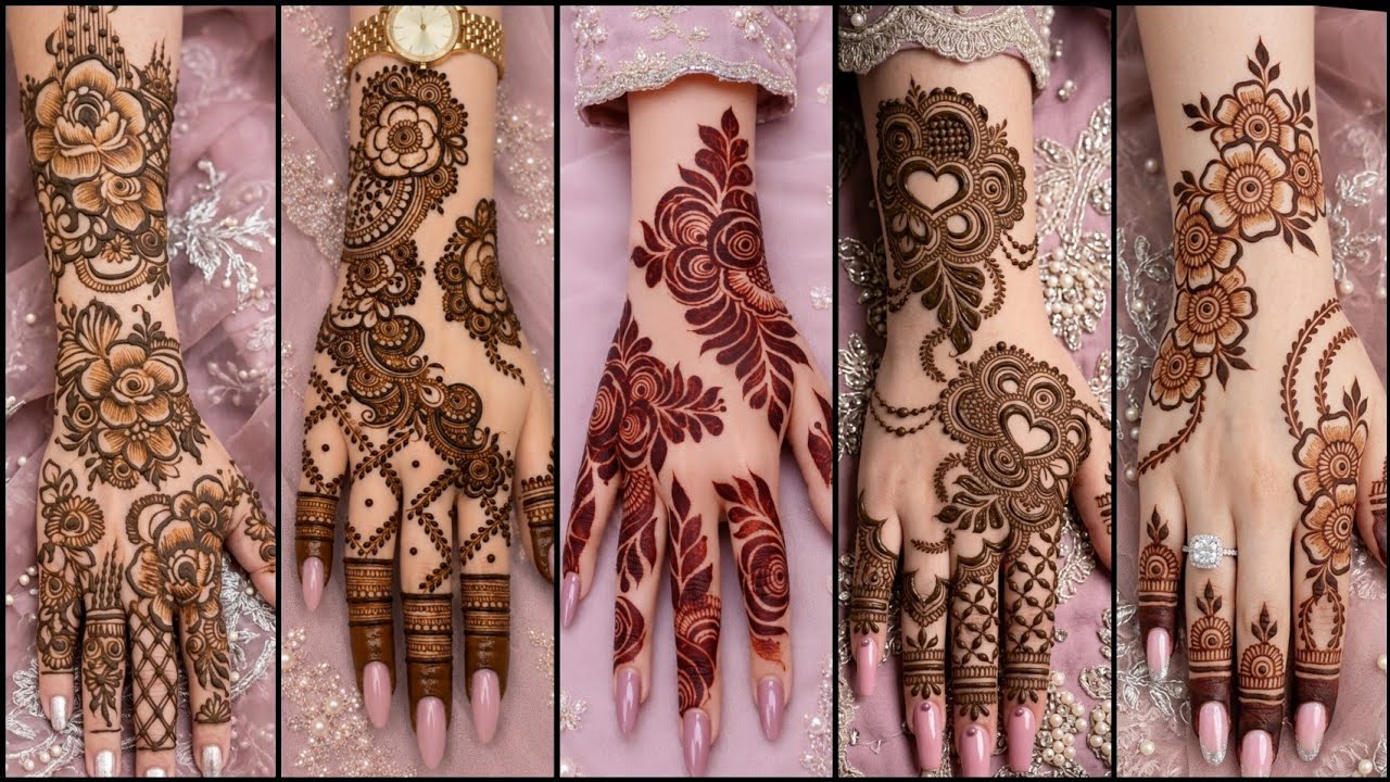 New Easy Beautiful Mehndi Design | Mehndi Designs For Hands |Mehandi Ka Design | Simple Henna Design