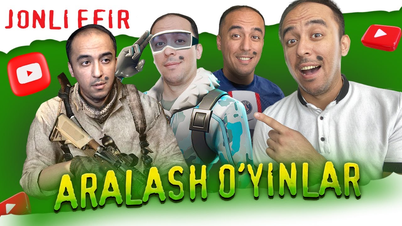 KO'P VAQT BO'LIPTI BIRGA O'YNAMAGANIMIZGA)  | 