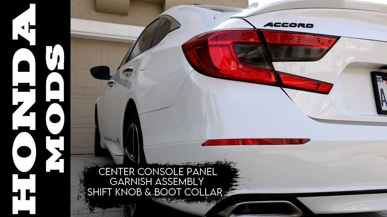 Honda Accord | 10th Gen Shift Knob & Center Trim
