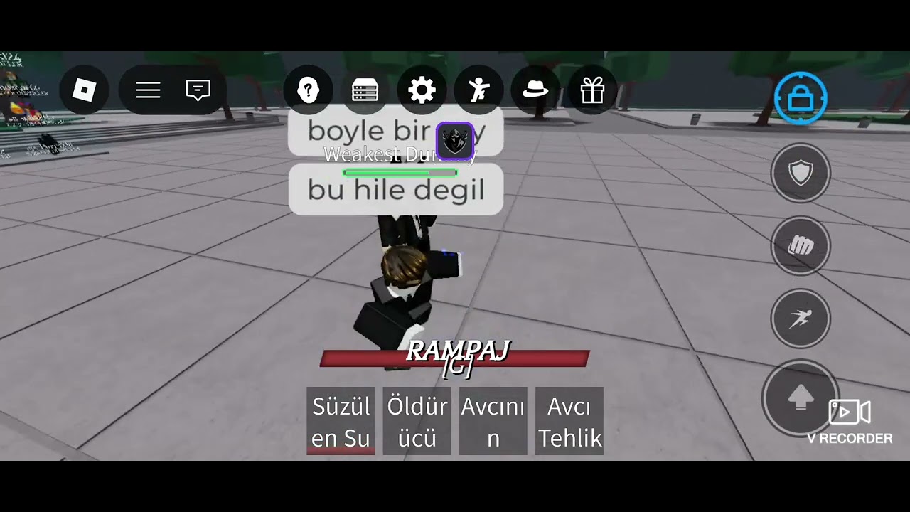 Arkadaşlar yaptığım hareket hile değil inanmıyorsanız bakın 