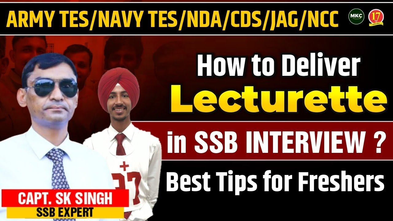Important Tips to Deliver Lecturette in SSB | How to Deliver Lecturette in SSB Interview | MKC