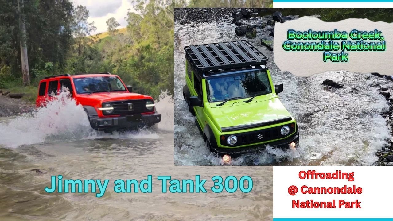 Booloumba Creek #australia #4x4  #boulimbacreek #camping #jimny #tank300