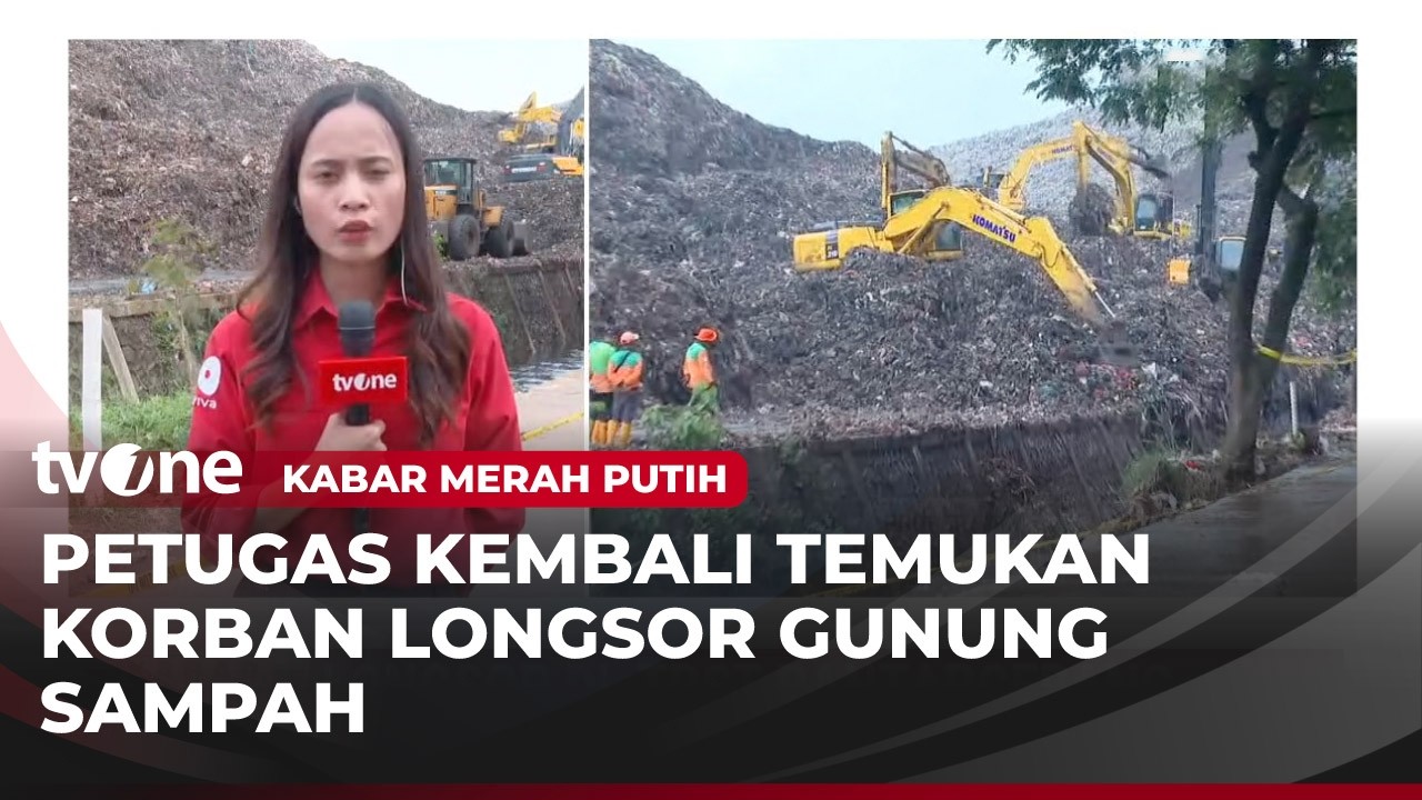 Lima Korban Longsor Bantargebang Ditemukan Meninggal | Kabar Merah Putih