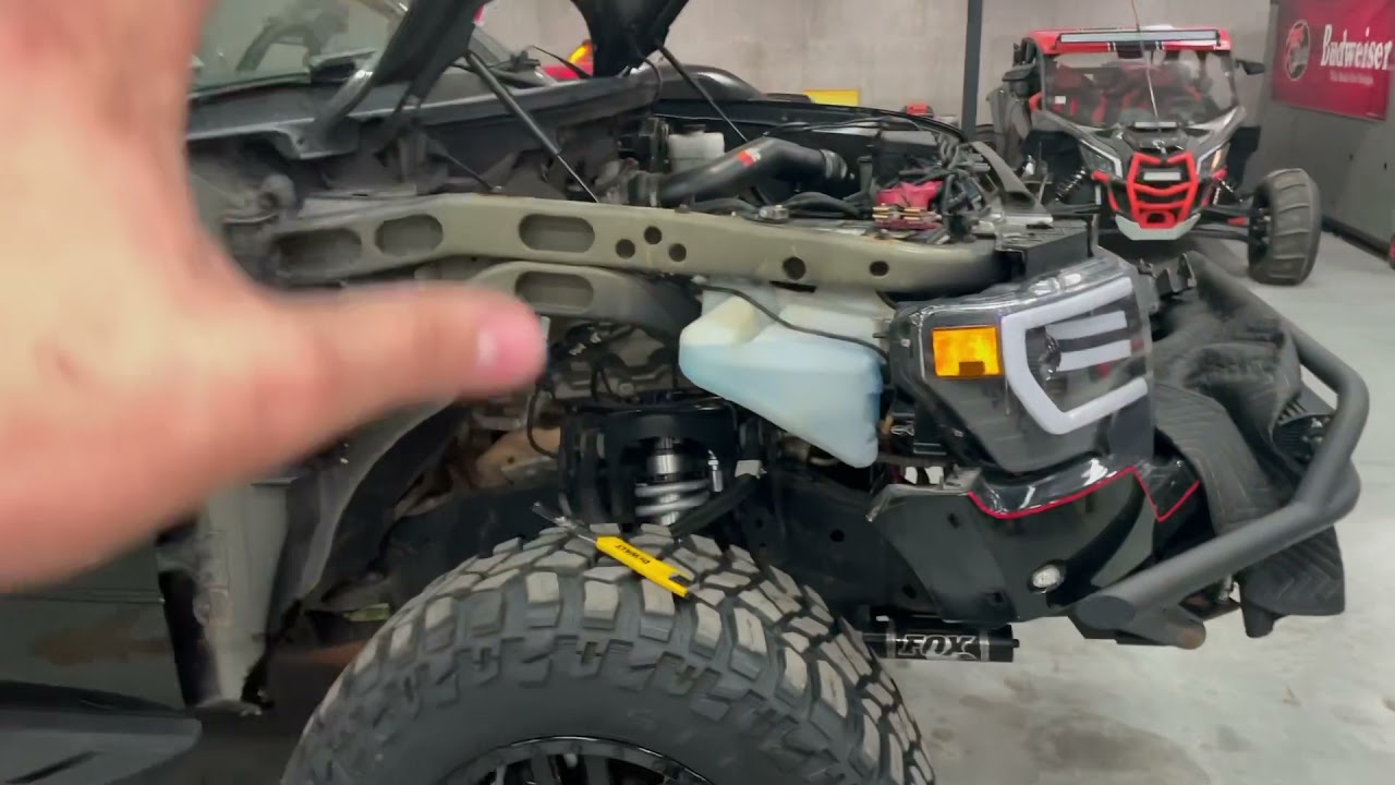 How to remove and replace 2011-14 ford raptor Front fenders.