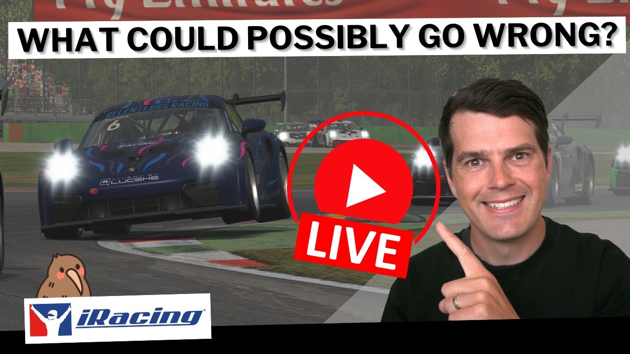 My FIRST Ever Live Stream on iRacing!!