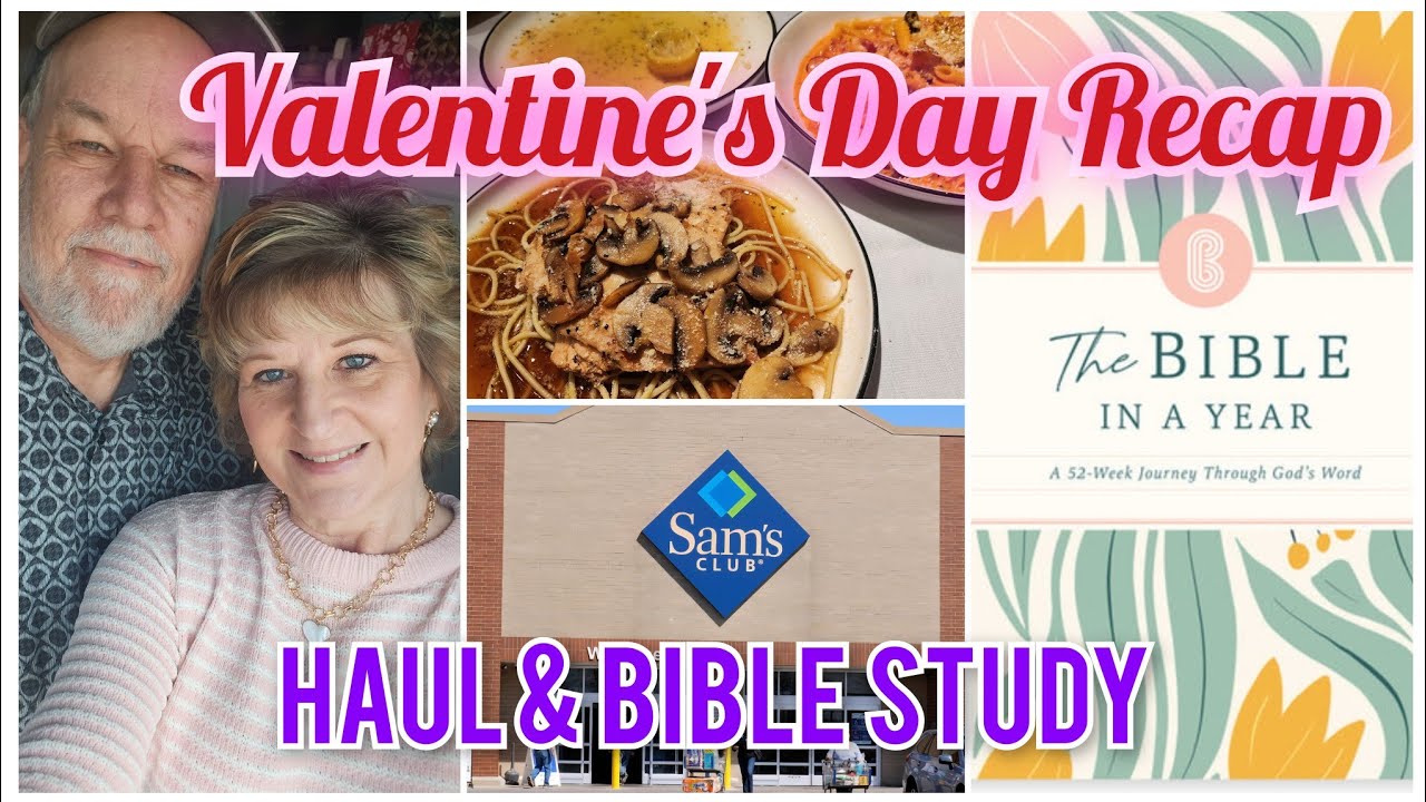 VALENTINES DAY SNEAK PEEK // A SAM'S CLUB HAUL // BIBLE STUDY // The Prather life