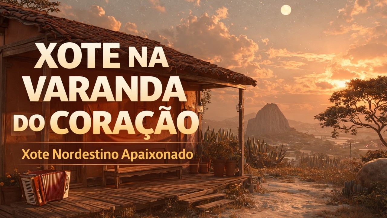 XOTE CAF&Eacute; NA VARANDA | Xote Nordestino Suave para Relaxar 🌵 M&uacute;sica Raiz do Sert&atilde;o