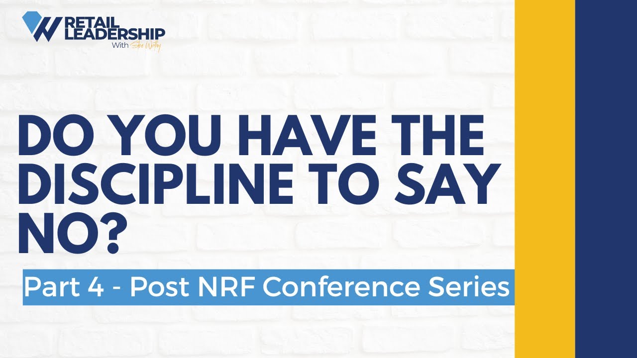Do You Have the Discipline to Say No (The Decision That Determines Everything) Part 4 of 4