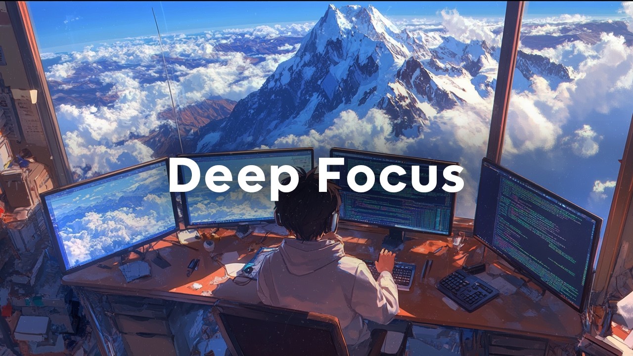 Winter Focus Time ❄️| Coding Chillstep Music for Your Christmas Vibe