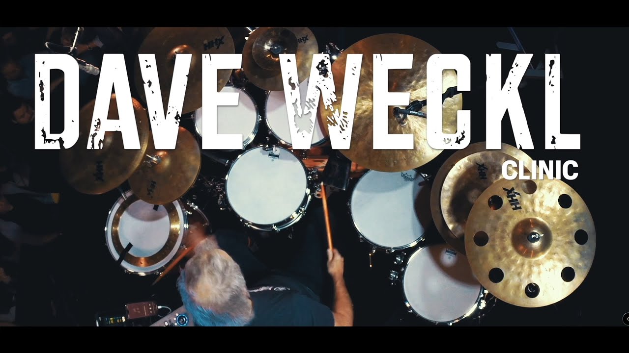 Acustica Drum Clinics: Dave Weckl w/Yamaha Drums. 40th Anniversary Clinic Tour