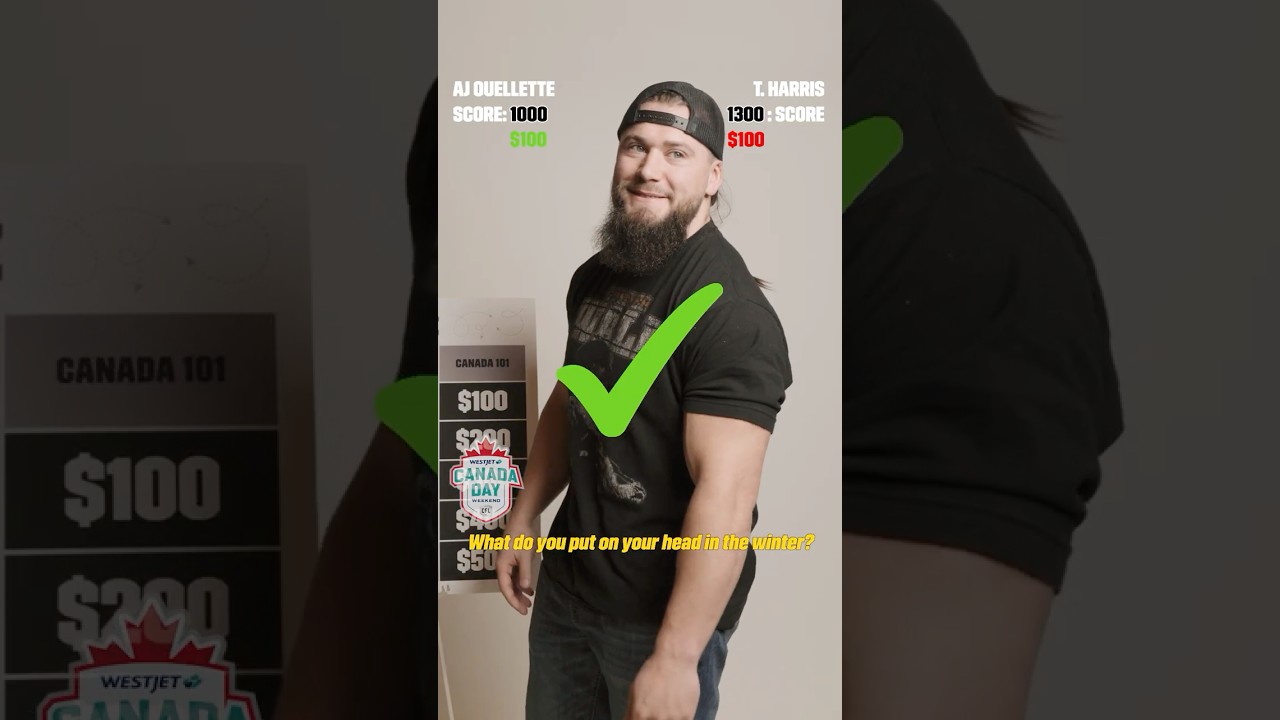 Saskatchewan Roughriders Players Take On Canadian Trivia | Quiz Blitz