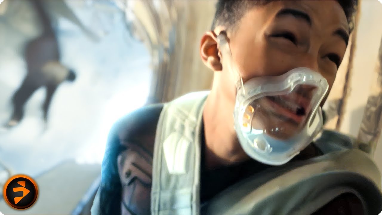 Crashing on Earth Scene | AFTER EARTH | Jaden Smith, Will Smith