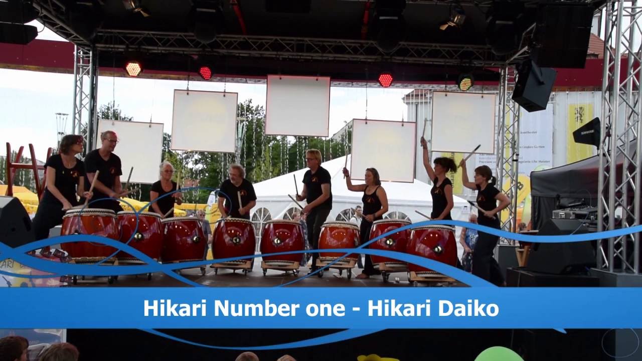 Auftritt von Hikari Daiko auf dem Dresdner Stadtfest