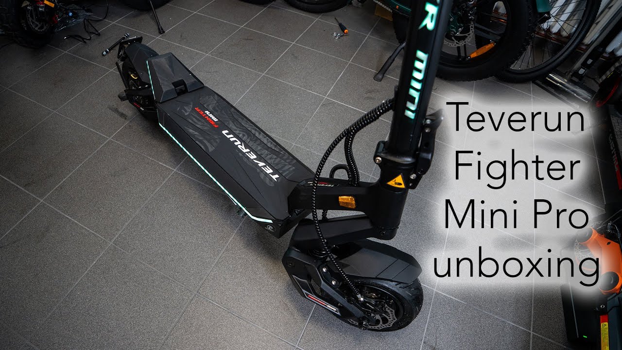 Teverun Fighter Mini Pro - velká koloběžka v malém balení 👌. Unboxing 📦