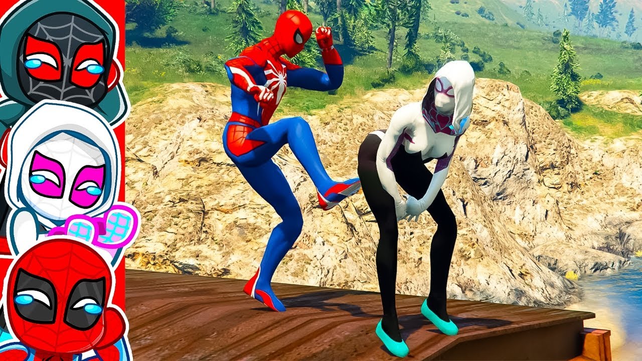 GTA 5 Gwen Funniest RAGDOLL Clips! (Try Not To Laugh!)
