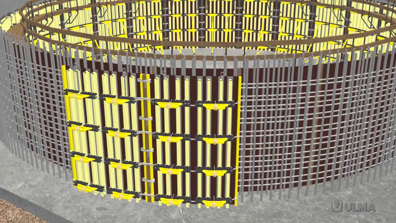 F&ocirc;rma circular ajust&aacute;vel FLECTOR - ULMA Construction [pt]