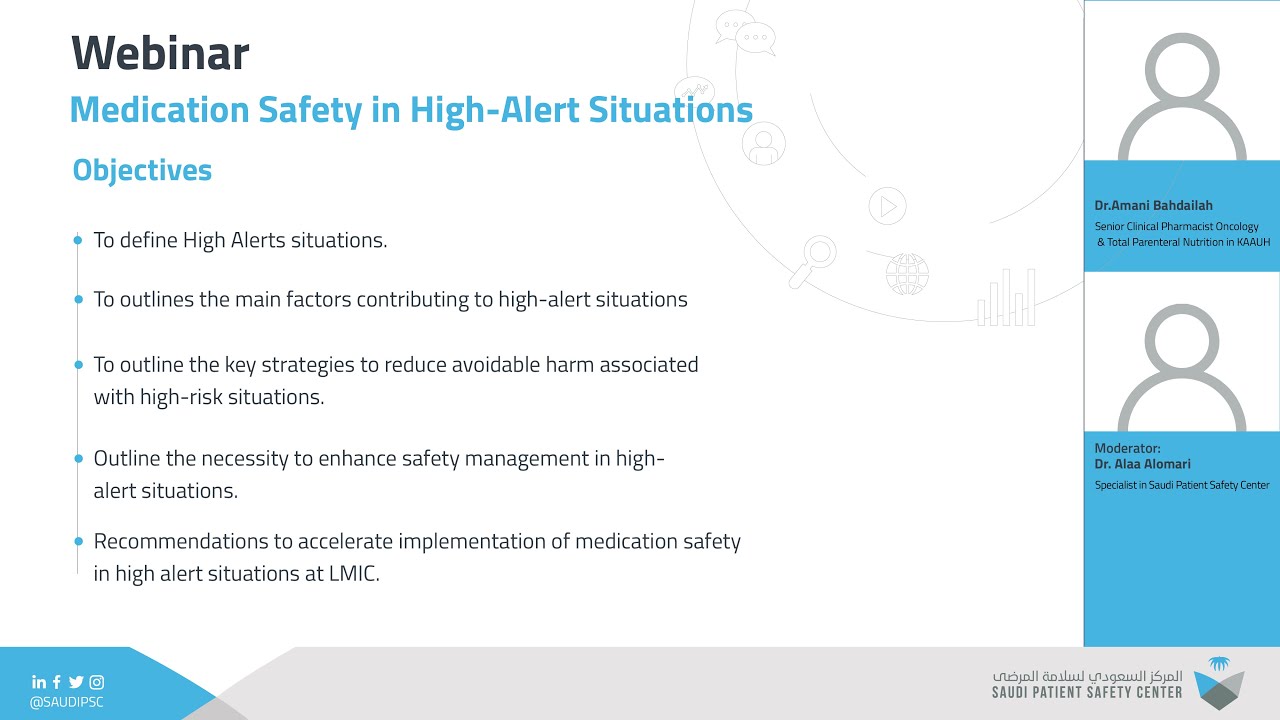 Medication Safety in High-Alert Situations