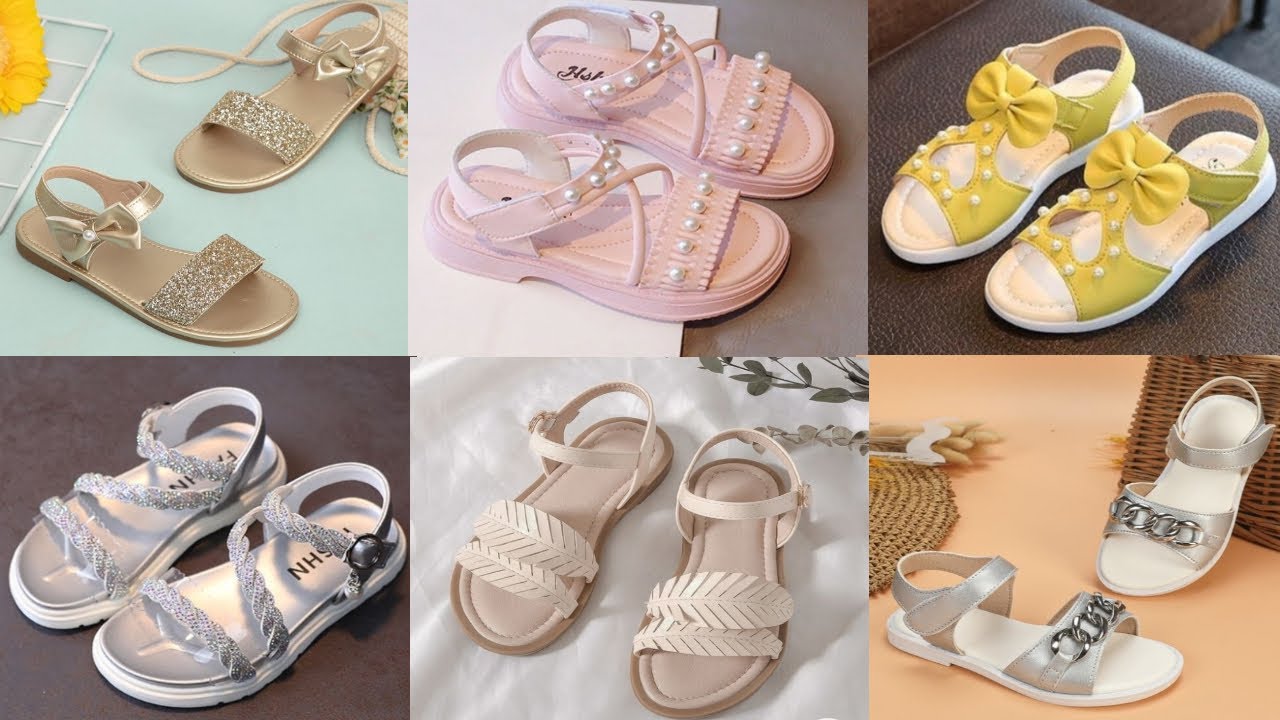 Latest Sandals Designs Ideas For Kids Baby Girls | Eid Special 2024 | THE FASHION WORLD