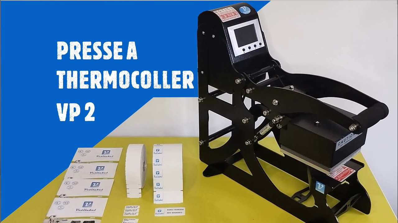Presse à thermocoller VP2 Vetilabel