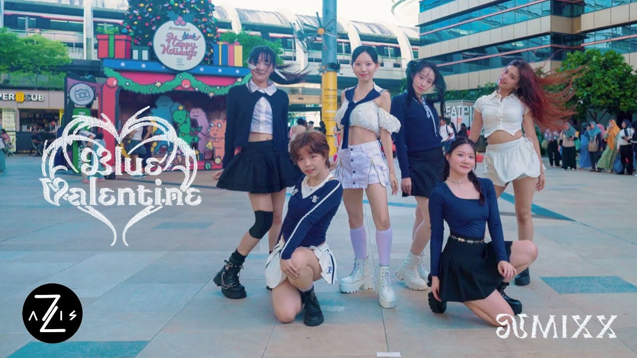 [KPOP IN PUBLIC / ONE TAKE] NMIXX(엔믹스) 'Blue Valentine' | DANCE COVER | Z-AXIS FROM SINGAPORE