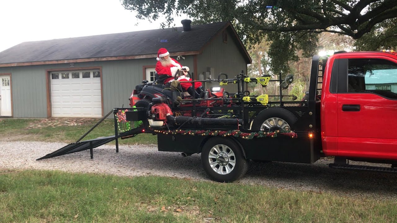 Santa Stole Our Mower
