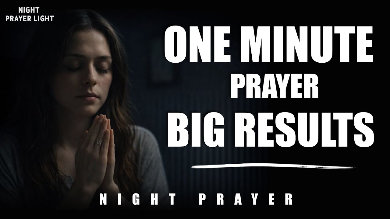 Pray This Before You Sleep 🙏 Powerful Night Prayer for Miracles, Peace, Protection, Rest & Favor