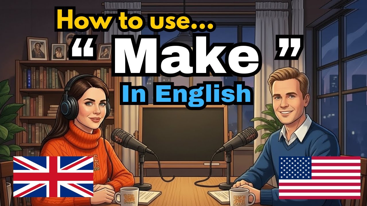 How to Use “Make” in English | English Conversation Practice for Beginners